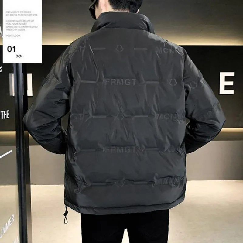 Winter Men's Down Jacket Thick Hooded Coat Top Brand Male Warm Thick Jacket Windproof Male Casual Overcoat Plus