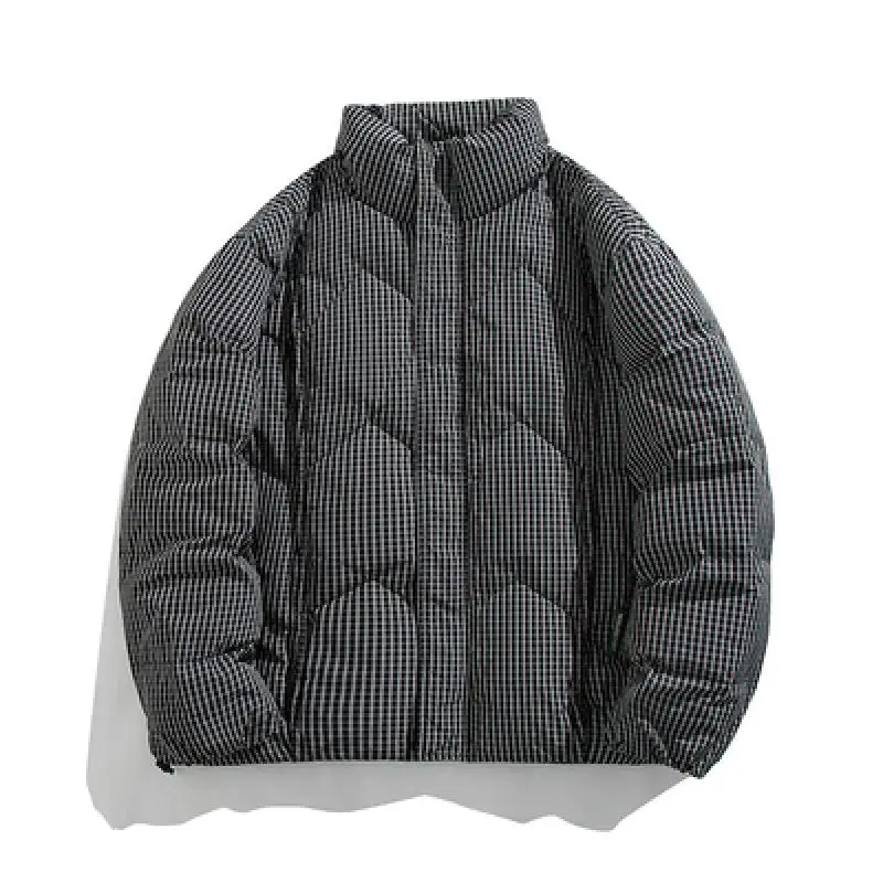 Down Jacket Solid Winter Cotton Men's Coat New Zipper Parka Coat Men Clothing Long Sleeve Men's Jacket Coat Outdoor Brand Sale