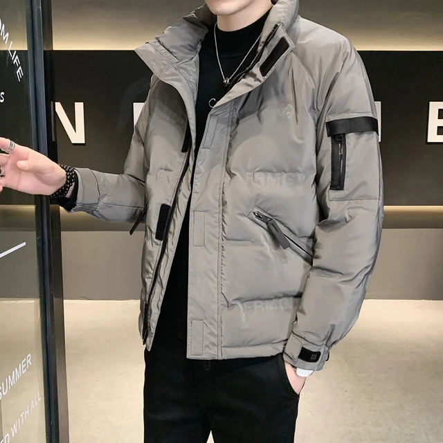 Winter Men's Down Jacket Thick Hooded Coat Top Brand Male Warm Thick Jacket Windproof Male Casual Overcoat Plus