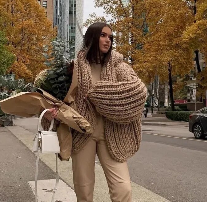 Elegant Solid Hooded Sweater Vest For Women Fashion Sleeveless Knitting Cardigan Winter Office Ladies Commute Streetwear