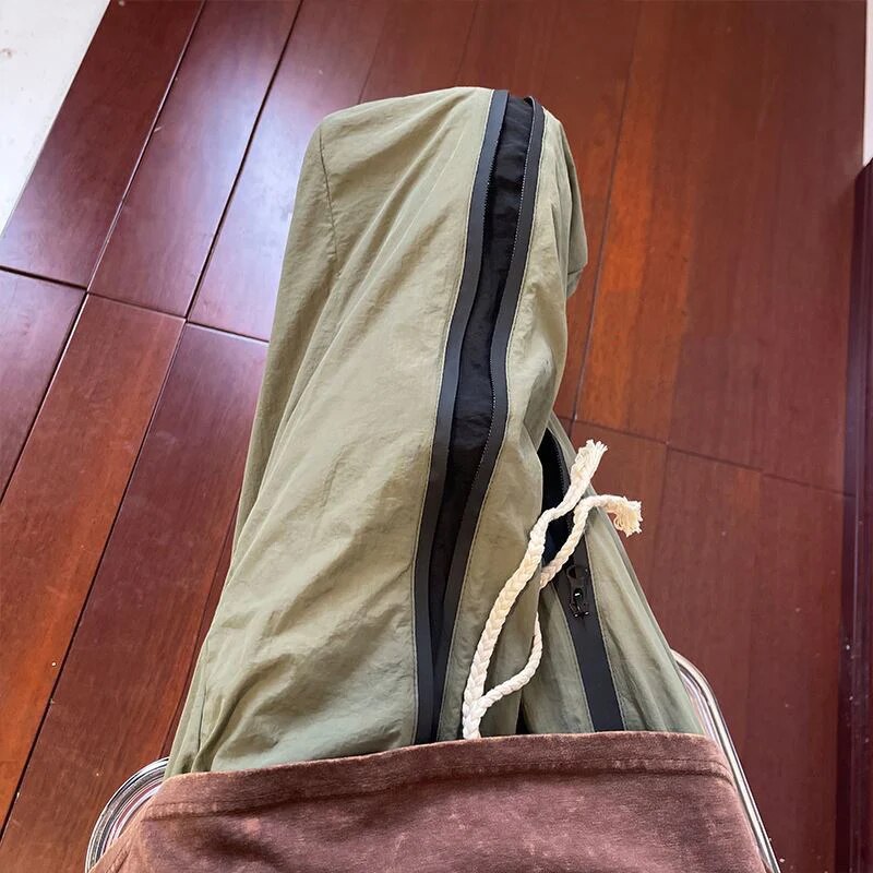 TFETTERS Techwaer American Nylon Pants Mens Spring Autumn Zip-up Trousers for Men Casual Watertight Streetwear Male Clothes