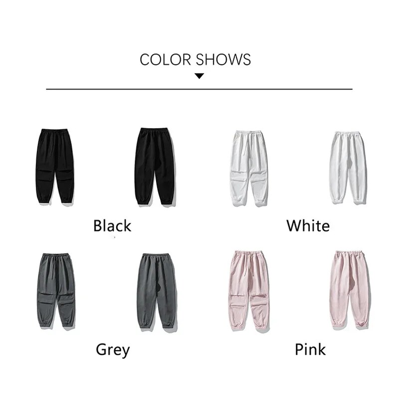 TFETTERS Brand Autumn Winter Mens Jogger Pants Loose Mid Rise Thickened Casual Pants Man Motion Korean Daily Male Clothing