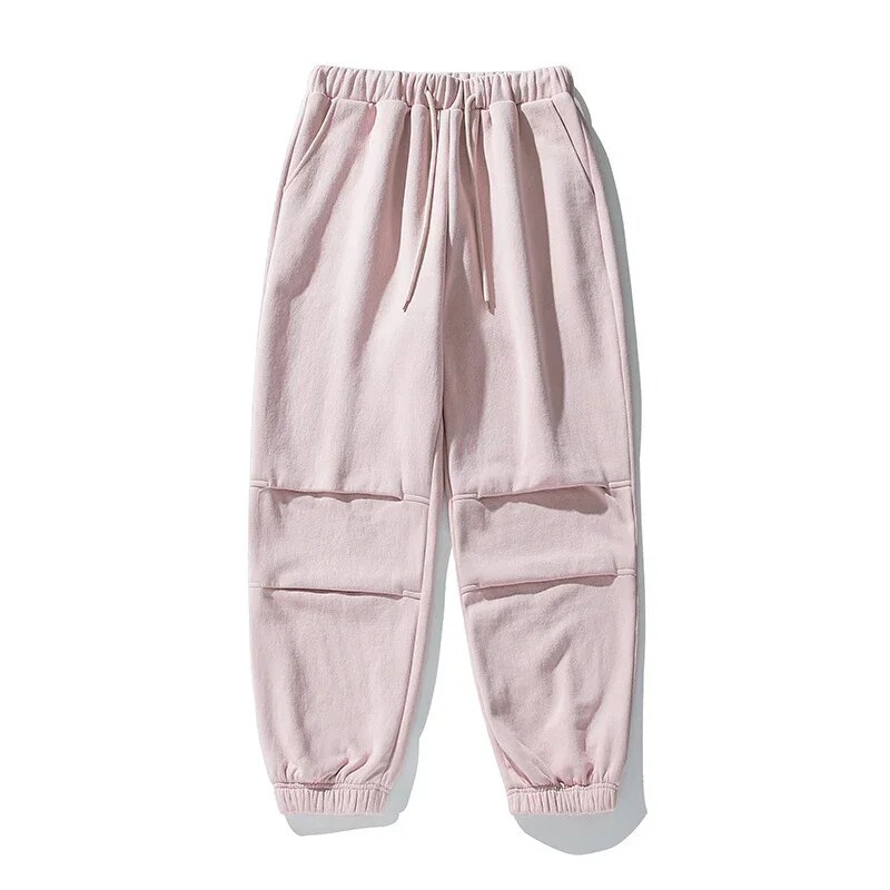 TFETTERS Brand Autumn Winter Mens Jogger Pants Loose Mid Rise Thickened Casual Pants Man Motion Korean Daily Male Clothing