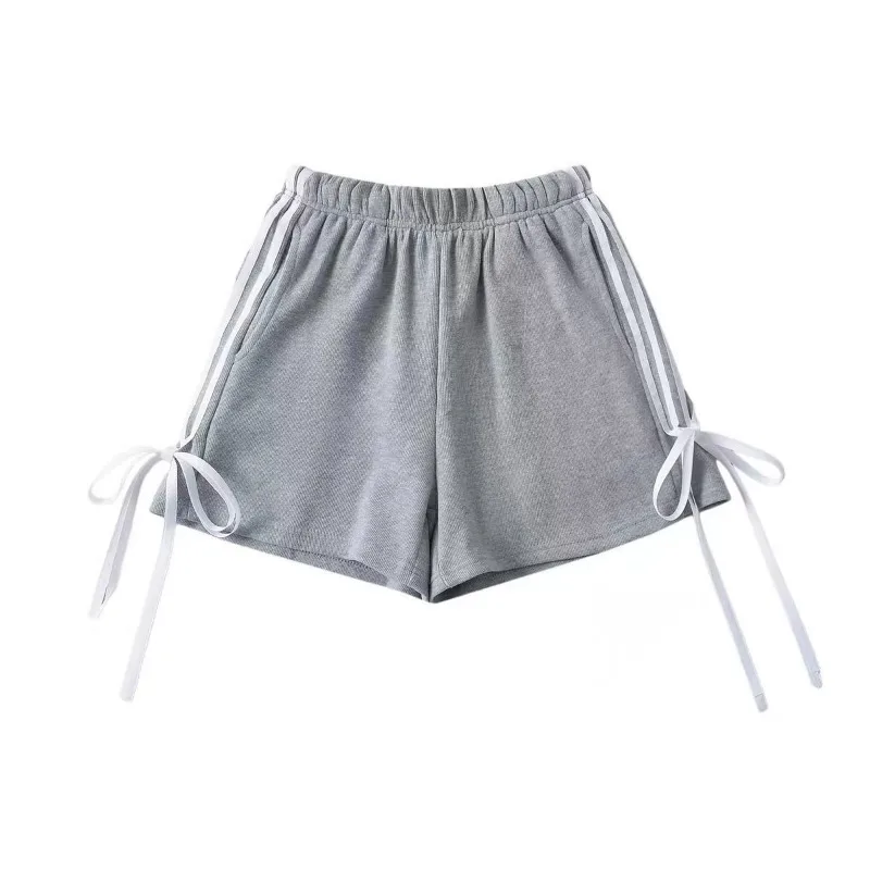 New Bow Design Super Sweet cute High Waist Slim Pants Spring Summer Korean Style fashion Wear Casual Sweatpants Women