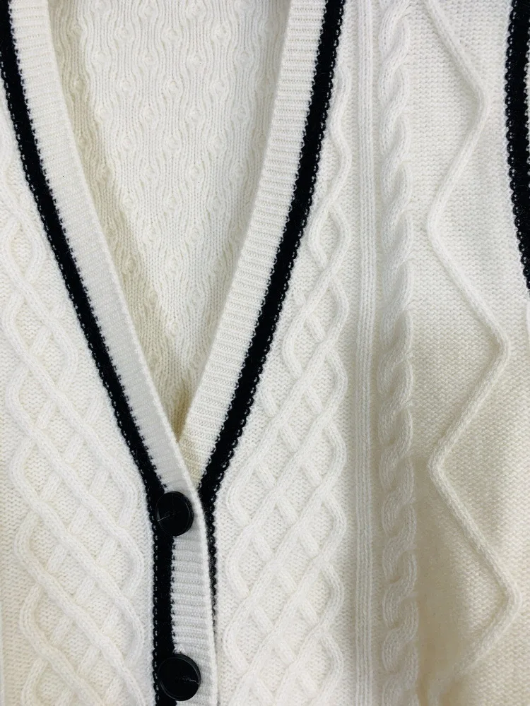 Cashmere Vest Women Cardigan Loose Solid Sleeveless Cashmere button Vest Autumn Winter Loose Knitted Vest