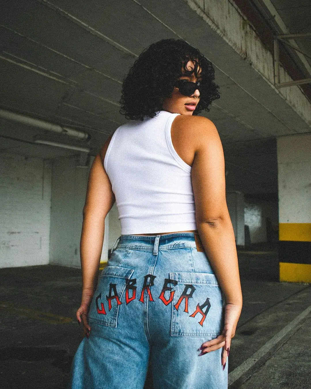 New Harajuku Anime Graphic wide leg jeans Streetwear Jeans for Men Women Japanese Style High Waist Jeans Wide Trouser Pants