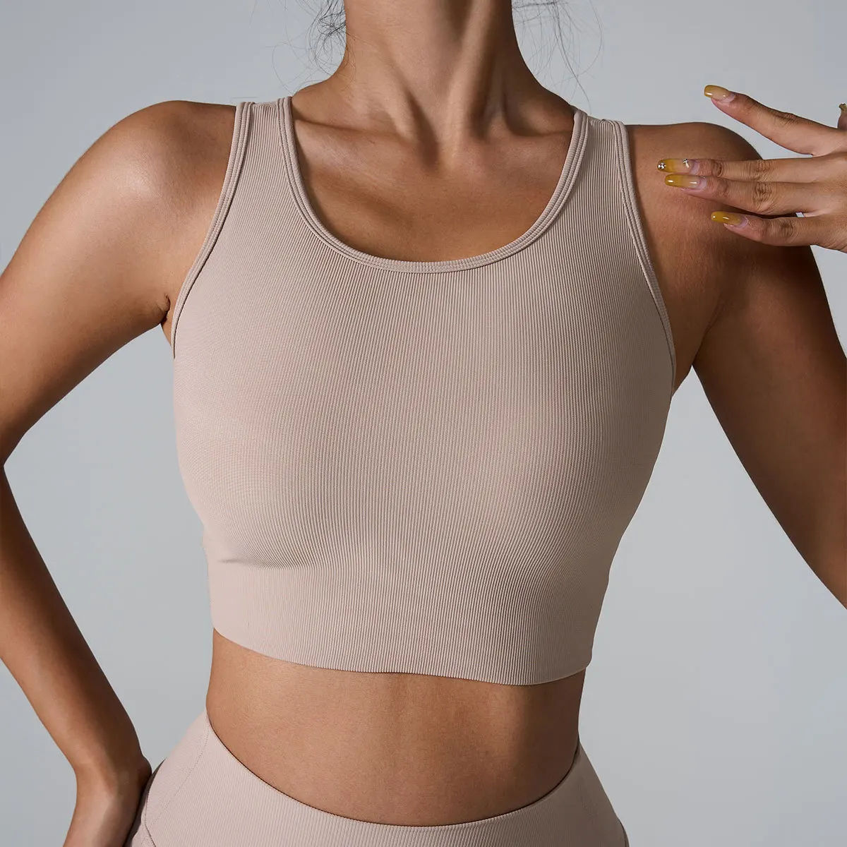 Sexy Hollow out back Push Up Sports Bra Gym Top Women Running Workout Crop Top Women Beautiful Back Yoga Clothing