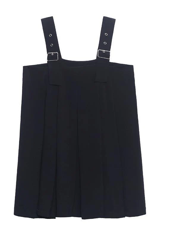 Black Age Reducing And Slim Strap Skirt